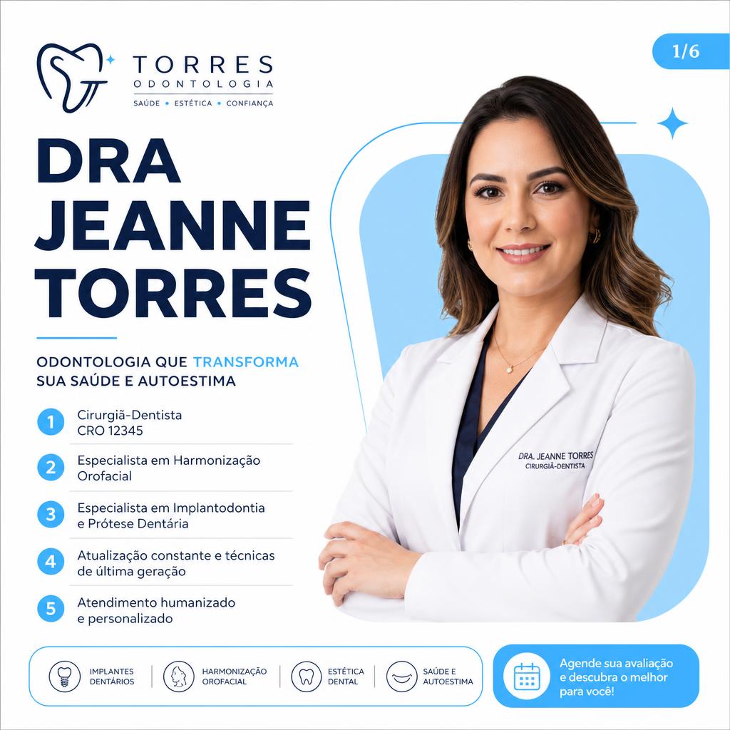 Carrossel de autoridade — Dra Jeanne Torres