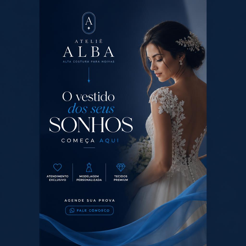 Stories vertical — Ateliê de noivas
